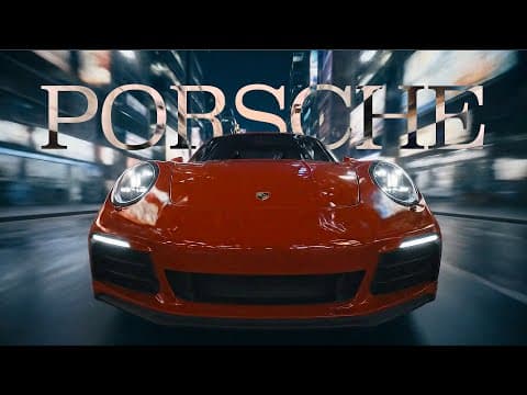 AI로 제작한 포르쉐 CF